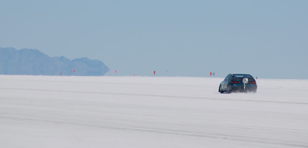 Land Speed CRX bonneville at speed